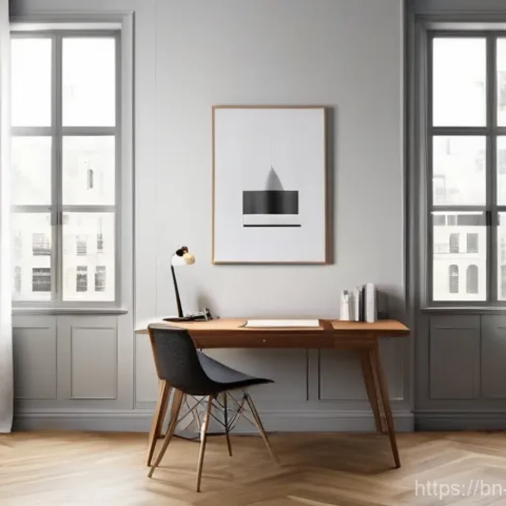 뮤지컬 배우의 비대면 오디션 준비 - **"A clean and well-lit virtual audition space with a minimalist aesthetic. The background features ...