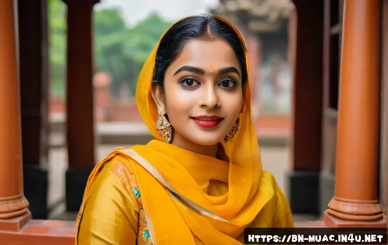 뮤지컬 배우를 위한 네트워킹 전략 - A vibrant scene of a young Bengali musical theater artist actively engaging on social media platform...